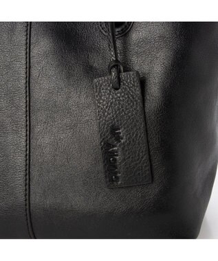 UNBILLION アトランタ ATLANTA / 牛革ハトメあおりトートS ブラック