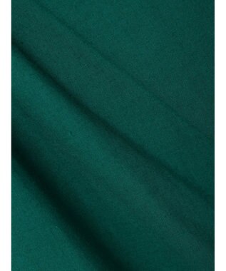 earth music&ecology コットンボイルボリュームブラウス Green