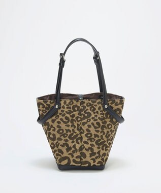 TOPKAPI 【TREASURE TOPKAPI】2way チェンジング トートバッグ レース/レオパード ベージュ