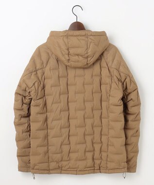JOSEPH ABBOUD MOUNTAIN 【ストレッチ/撥水/軽量/パッカブル/ライナードッキング対応】2WAYストレッチ ダウン パーカー キャメル系