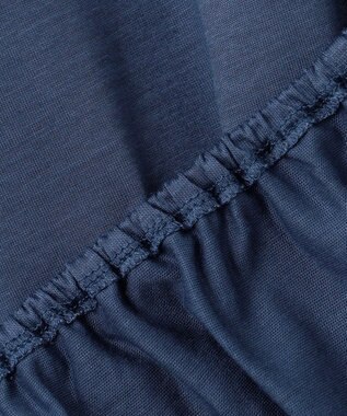 ICB L 【接触冷感・速乾・洗える】Ly.Coハイゲージ ドルマンスリーブプルオーバー ブルーグレー系