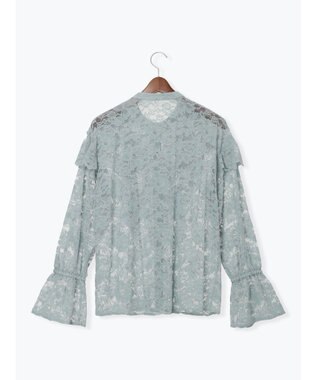 Te chichi レースフリルレイヤードブラウス《2025winter catalog item》 ミント