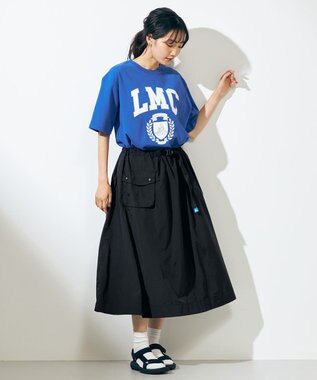 SHARE PARK MENS 【UNISEX】UVカット カレッジロゴTシャツ ブルー