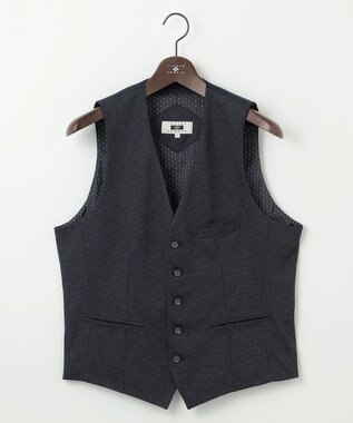 JOSEPH ABBOUD 【ストレッチ/弱撥水】ムリネ ジャージ ベスト ネイビー系