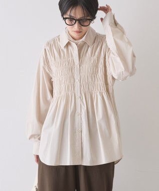 AMERICAN HOLIC シャーリングシャツ Light Beige