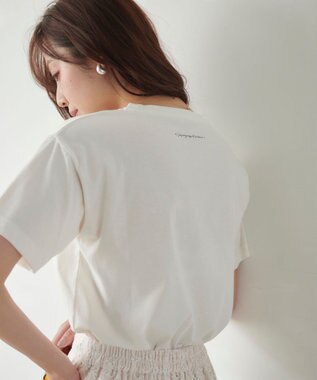 Feroux ロゴプリント Tシャツ ホワイト系