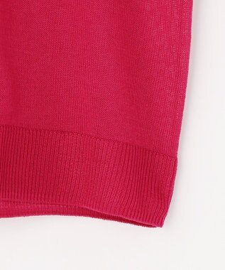 組曲 S 【先行予約】シアーポロ ニット チェリーローズ系