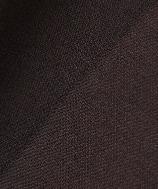 ICB 【洗える】プロヴィスウールツイル ノーカラージャケット チャコール系