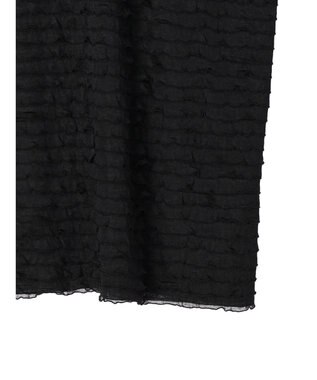 Green Parks フリルカットプルオーバー Black