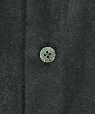 JOSEPH HOMME コマスウェード  バンドカラーシャツ グレー系