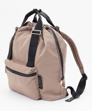 23区 VIOLAdORO GINO ナイロン2way バッグ ベージュ系