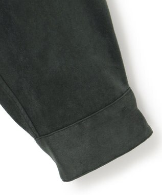 JOSEPH HOMME コマスウェード  バンドカラーシャツ グレー系