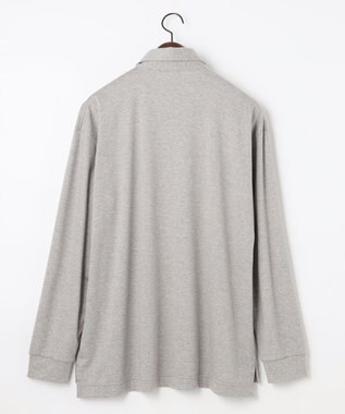 JOSEPH ABBOUD MOUNTAIN 【SPACE／UNISEX】ASHAＡ_OG スムース ポロシャツ ライトグレー系