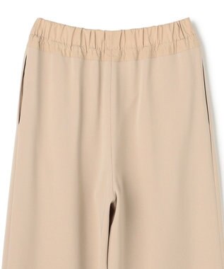 BEIGE， RUE / ドライタッチイージーセミワイドパンツ Taupe