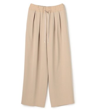 BEIGE， RUE / ドライタッチイージーセミワイドパンツ Taupe