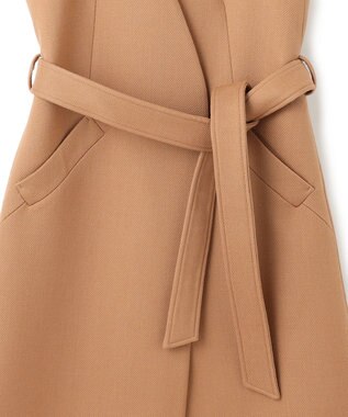 BEIGE， 【S-size】TOURNELLES / ロングジレ Camel