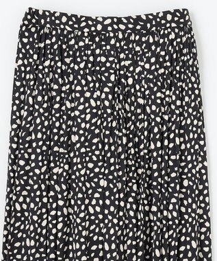 ANY 【洗える】ダルメシアンスカート ブラック系5
