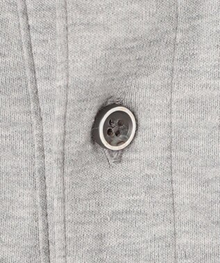 JOSEPH ABBOUD MOUNTAIN 【SPACE／UNISEX】ASHAＡ_OG スムース ポロシャツ ライトグレー系