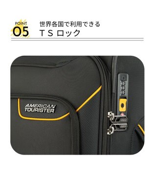 Samsonite アメリカンツーリスター スーツケース 38L(/40L) アップライト4.0 スピナー55 APPLITE4.0 ブラックマスタード