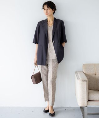 23区 メタルバートップ ネックレス ゴールド系