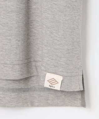 JOSEPH ABBOUD MOUNTAIN 【SPACE／UNISEX】ASHAＡ_OG スムース ポロシャツ ライトグレー系