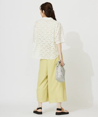 ANY SIS 【洗える】レース シャツ オフ