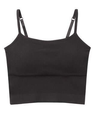 AMPHI ブラトップ 立体的なバストシルエット 脇すっきり クロップド丈 【L∞Ping ルーピング】 ブラキャミソール JSF102 アンフィ／ワコール