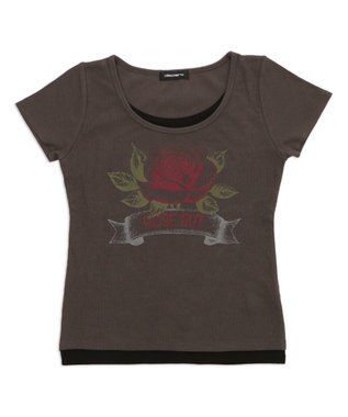 WEGO レイヤードドッキンググラフィックT スミクロ