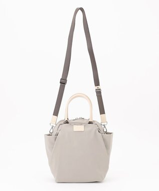 Y'SACCS 【ナイロンタフタ】トラベル2WAYミニボストン グレージュ