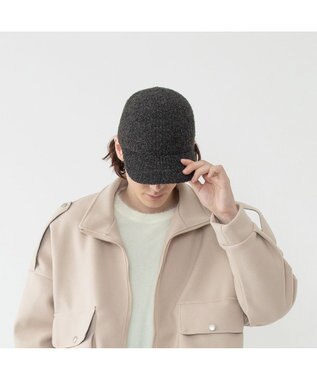 林八百吉商店 Jin no beat shi te cassie ニットサーモキャップ チャコール