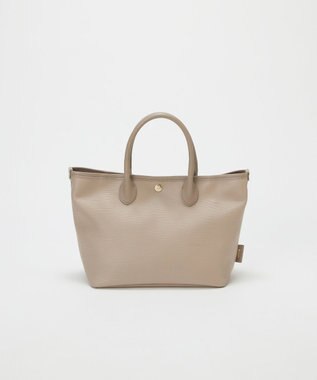 TOPKAPI 【Breath TOPKAPI】RIPPLE リプル レザーハンドル ミニ トートバッグ グレージュ