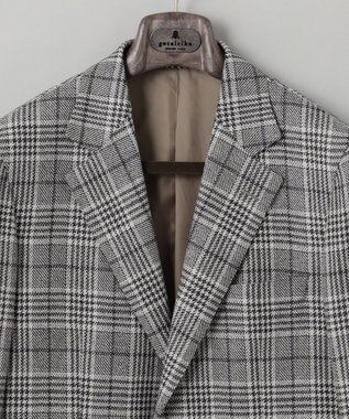 GOTAIRIKU 【Loro Piana Fabric】シルクブレンドソフトツイード ジャケット グレー系4