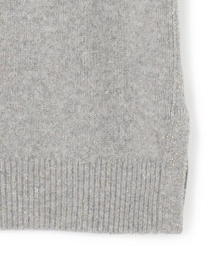ICB 【先行予約】シャインノットカシミヤブレンド プルオーバーニット ライトグレー
