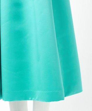 23区 【エステータ】フォルムサテン キュロットパンツ ターコイズブルー系