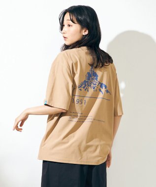 SHARE PARK LADIES 【UVカット・吸水速乾・ストレッチ・軽量 】バックプリントTシャツ