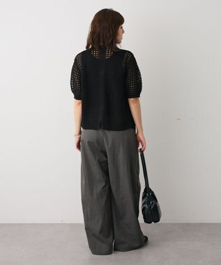CRAFT STANDARD BOUTIQUE コクーンカラーパンツ Charcoal Gray