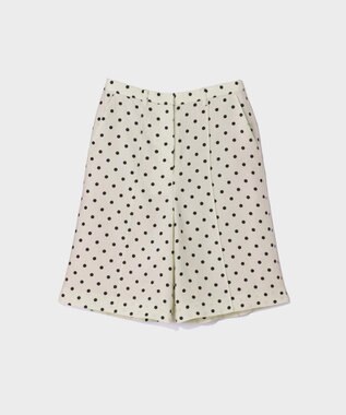 GRACE CONTINENTAL ドットハーフパンツ キナリ