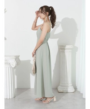 earth music&ecology ＳＥＴ２点ケープ＋キャミワンピース Black