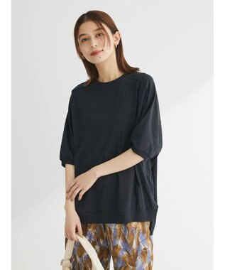 Green Parks ナイロンドッキングカットチュニック Black