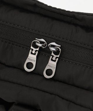 Y'SACCS ドローストリング コンビカラーショルダー mini ブラック