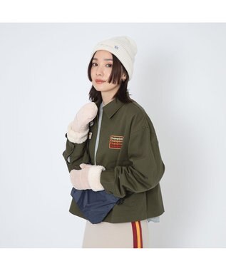 林八百吉商店 Champion　アゼフラワーニットワッチ アイボリー