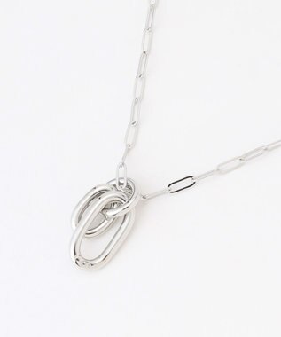 ICB 3ループネックレス シルバー系