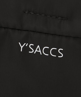 Y'SACCS ドローストリング コンビカラーショルダー mini ブラック