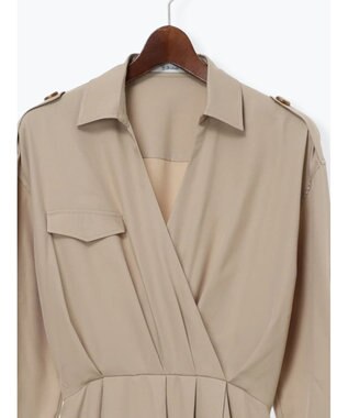 Te chichi トレンチカシュクールワンピース《2026 spring catalog item》 ベージュ