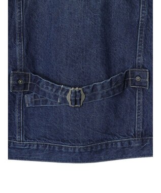 AMERICAN HOLIC ノーカラーデニムＧジャン Indigo