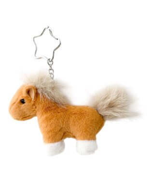 WEGO ふわふわポニーぬいぐるみキーホルダー