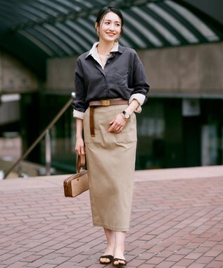 ANY 【Sサイズあり】ヨーロピアンリネンオーバーシャツ スレート