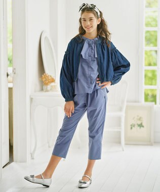 組曲 KIDS 【150-160㎝】デニム アウター ネイビー系