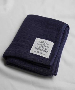 SHINTO TOWEL 【2.5-PLY GAUZE】タオルマフラー Mix Navy