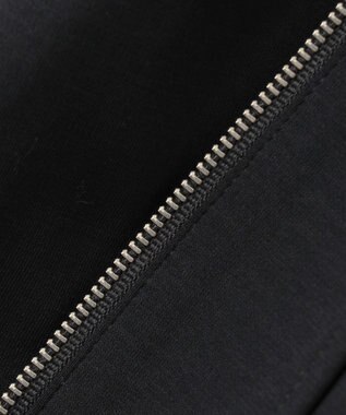 uncrave 【接触冷感・UVカット】ダブルフェイスジャージー 2WAYブラウス（uncrave STANDARD） ブラック